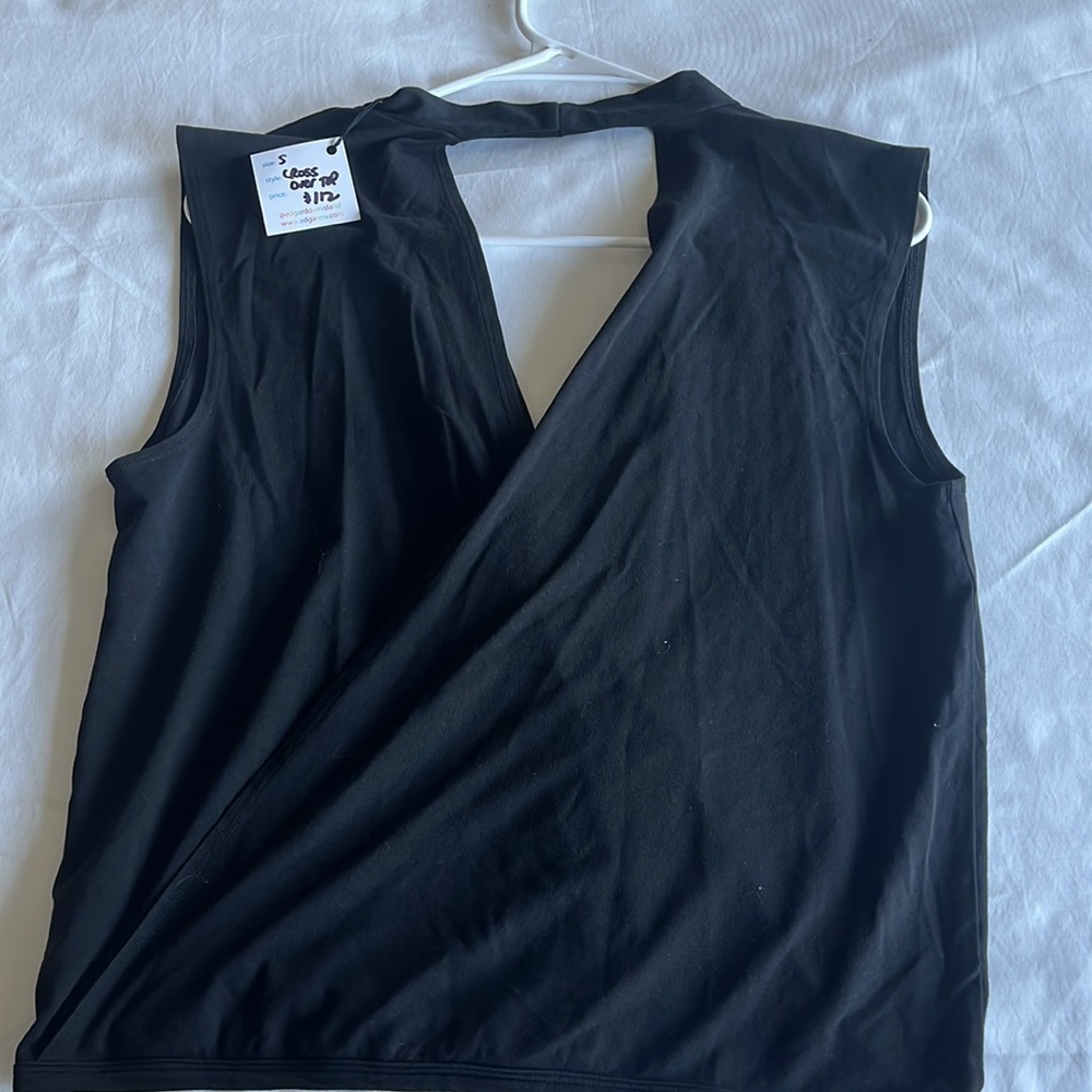NWT EdgarMV Cross Over Top Size S - Picture 2 of 5